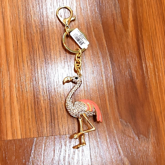 NWT Paradies flamingo key chain - Picture 1 of 5